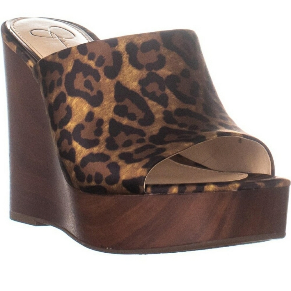 Jessica Simpson Shantelle Slip On Wedge Sandals